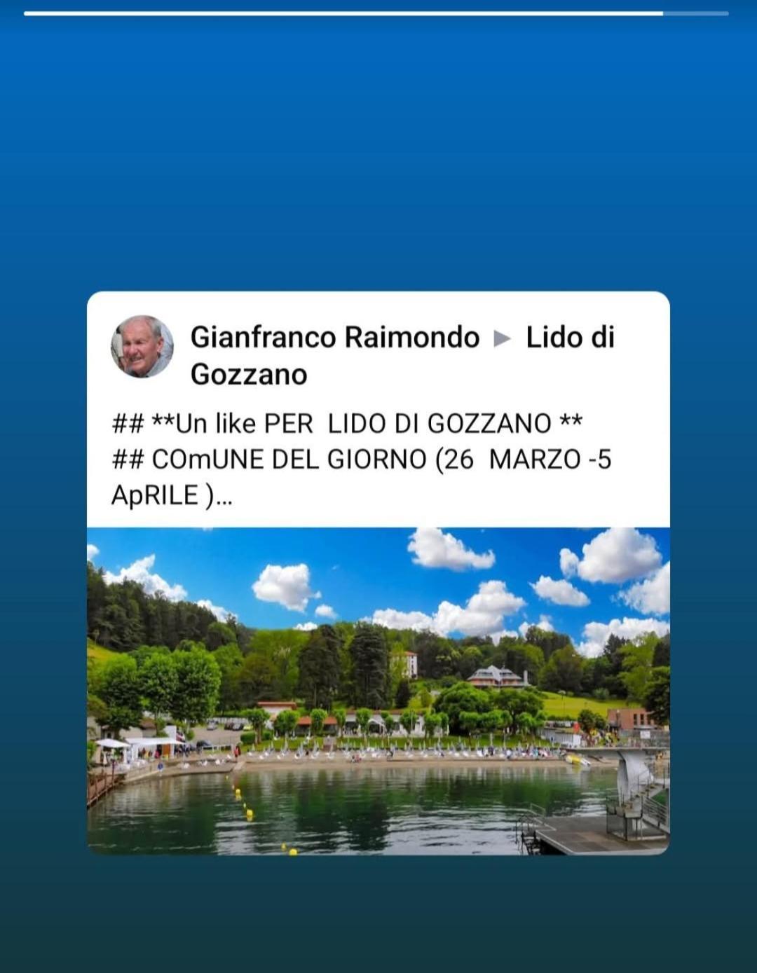 Skylab Hotel Gozzano Bagian luar foto
